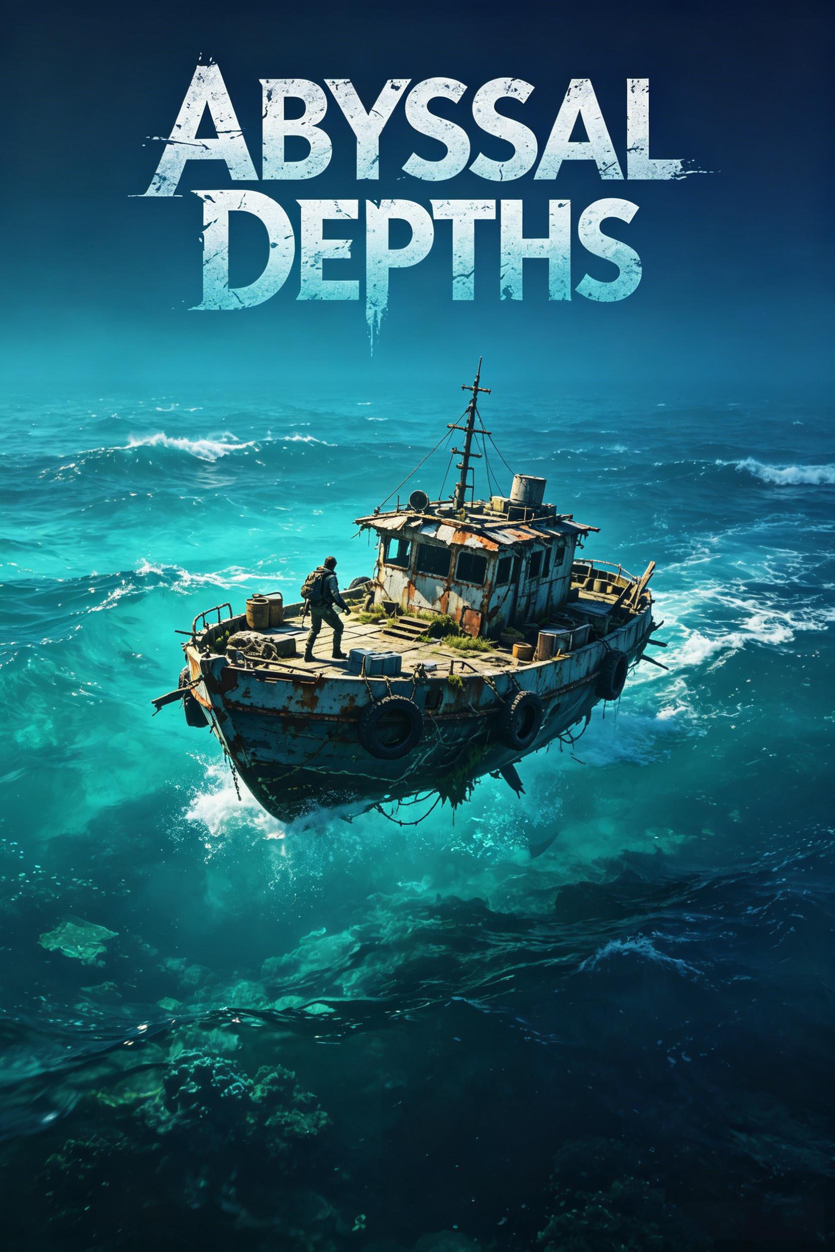 Deep Ocean Raft Desert Island Survival Game
